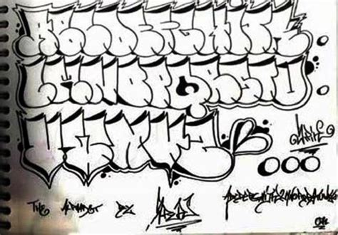 29 Amazing Graffiti Alphabet Letters By Graffiti Artists Граффити