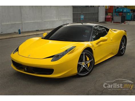 2012 ferrari 458 italia coupe rwd. Ferrari 458 Italia 2012 4.5 in Kuala Lumpur Automatic Coupe Yellow for RM 1,110,000 - 3182730 ...