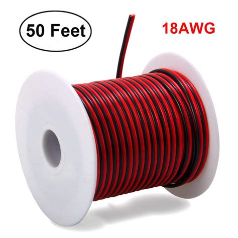 50ft 18 Awg Gauge Electrical Wire Milapeak