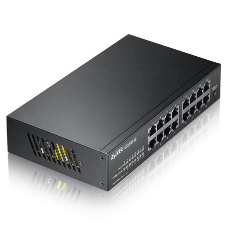 A network switch (also called switching hub, bridging hub, and, by the ieee, mac bridge) is networking hardware that connects devices on a computer network by using packet switching to. Zyxel 16-Port Gigabit Ethernet Switch günstig online kaufen