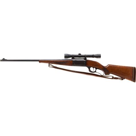 2503000 Savage Model 99 Lever Action Rifle With Telescopic Sight