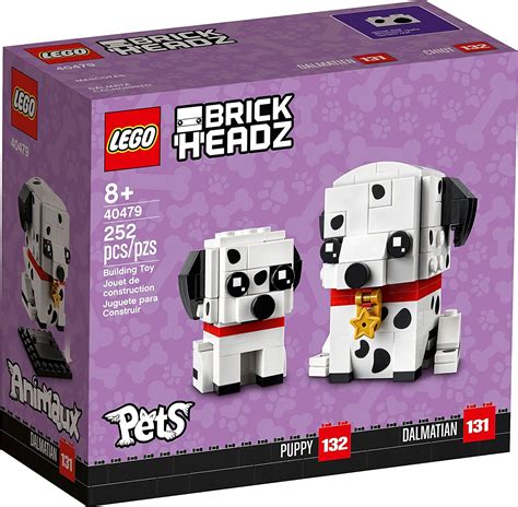 Lego Brickheadz Pets 40479 Dalmatian Dog And Puppy Set Building Sets