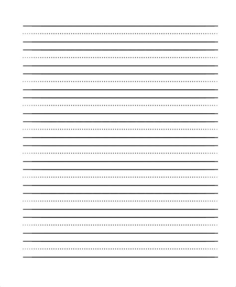 Free 19 Sample Lined Paper Templates In Pdf Ms Word