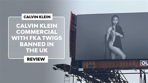 Banned 🔞 Calvin Kleins Advert With Fka Twigs In The Uk 2024 Youtube