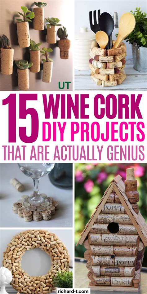 15 Genius Diy Wine Cork Crafts You Need To Try Wine Cork Diy Crafts
