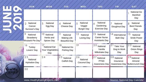 International Days In June ⋆ Calendar For Planning
