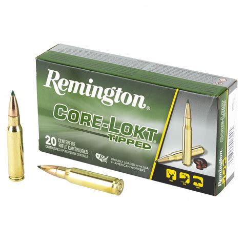Remington Core Lokt Tipped 308 Winchester 150gr Ammo 20 Rounds
