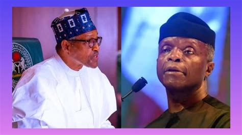 Unbelievable Buhari And Osinbajo Engage In £r Us Meeting Over The
