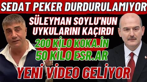 Sedat Peker Den Yen Payla Im S Leyman Soylu Nun Uykularini Ka Irdi