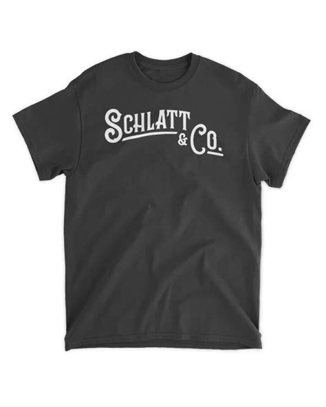 Jschlatt T Shirts Schlatt And Co Signature Logo Classic T Shirt