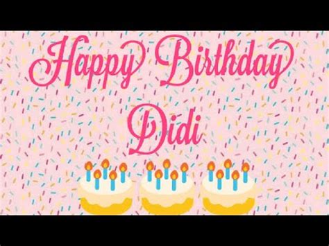 Happy birthday varsha image wishes. Happy Birthday Didi🎂🎂🎂 - YouTube