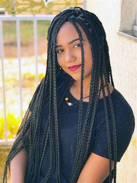 You will find beautiful prom hairstyles, layered haircuts, hairstyles for long hair, short. Picture the Greatest Box Braids Hairstyles of 2020 | New ...