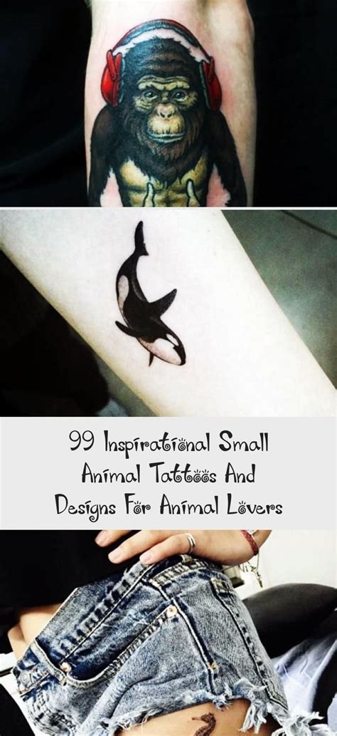 99 Inspirational Small Animal Tattoos And Designs For Animal Lovers
