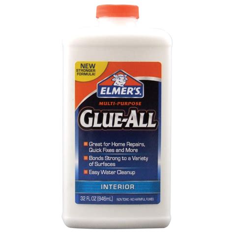 Elmers Multi Purpose Glue All Interior 32 Oz General Household