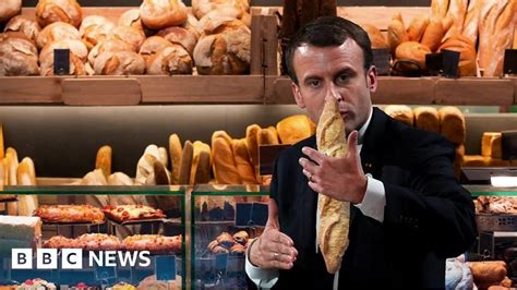 President Macron Baguette Me Not Bbc News
