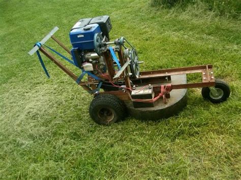 Lawnmower By Maurice Homemade Lawnmower Featuring A Frame Fabricated