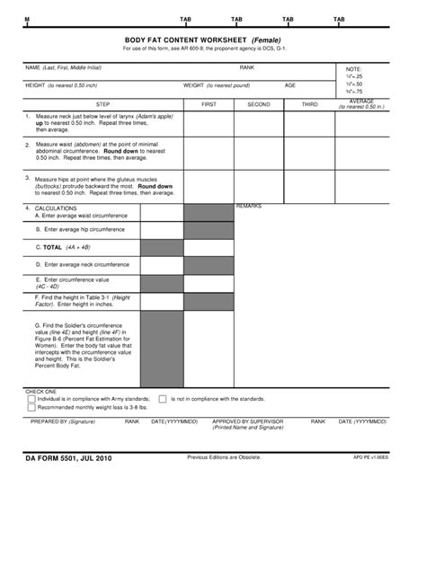 Da 5501 2010 2023 Form Fill Out And Sign Printable Pdf Template Signnow