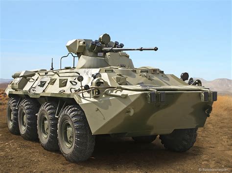 Armored Personnel Carrier BTR 80A Rosoboronexport
