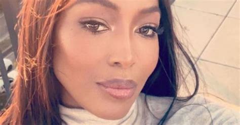 Supermodel Naomi Campbell Shares Rare Photo Of Her Natural Hair