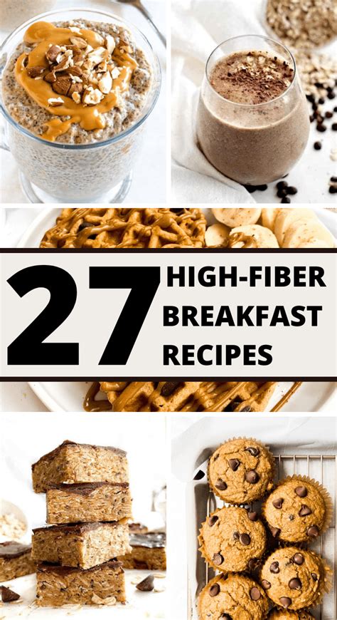 Find easy to make recipes and browse photos, reviews, tips and more. 27 High Fiber Breakfast Recipes to Keep You Full | High fiber breakfast, Healthy low calorie ...