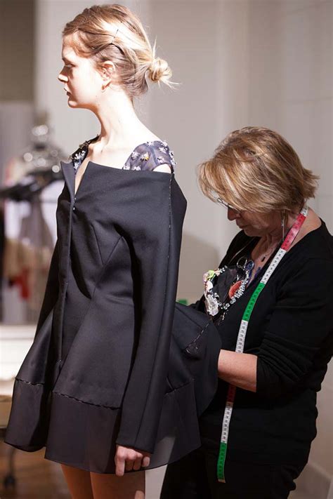 Dress Details And Behind The Scenes Of Dior Couture Spring 2016