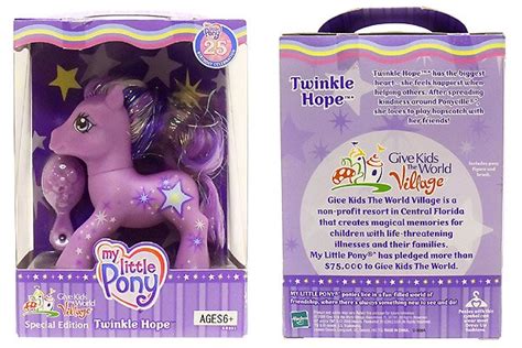 My Little Ponyマイリトルポニー G3・twinkle Hopeトゥインクルホープ・パープル・星 パッケージ入り