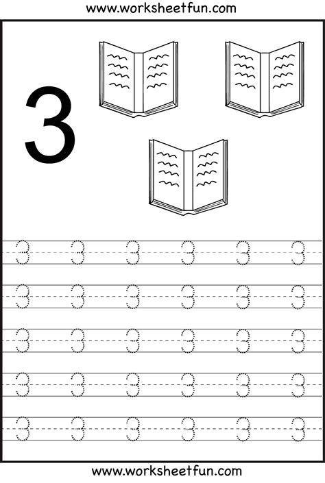 Number Tracing Worksheets 1 5 Numbersworksheetcom Number Tracing