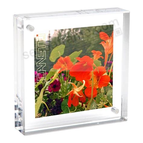 The Original Acrylic Museum Magnet Frame By Canetti® Now In 2x2 Size