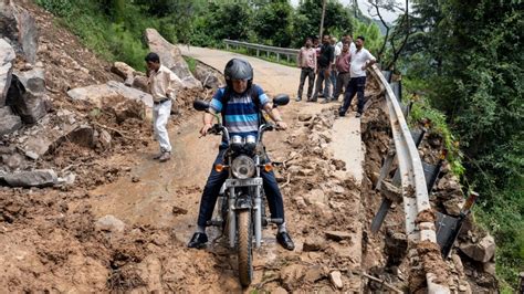 Floods Landslides Leave 40 Dead In Northern India