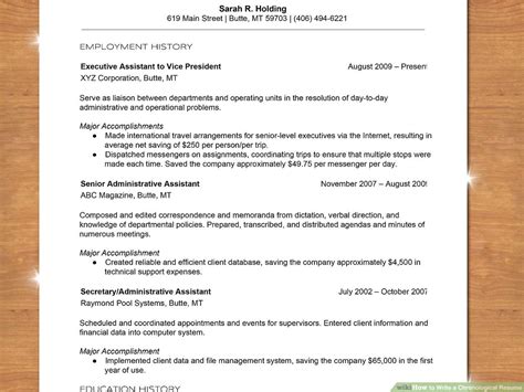 Job descriptions always include certain key words that tell you what the company is looking for in its employees. How To Write A Good President Of The Company Resume ...