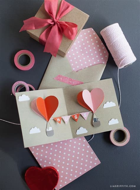 Today's column is by oh happy day contributor michaela of bliss! DIY Kids Valentine's Pop-Up Card by lia griffith | Project ...