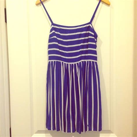 Abercrombie Stripey Dress Abercrombie And Fitch Dresses Short