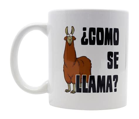 Funny Llama Coffee Mug Como Se Llama Ceramic Mug