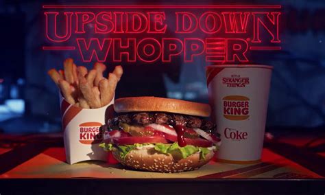 Burger King Announces Collaboration With 'Stranger Things'