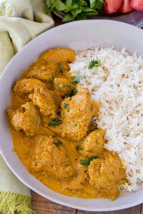 Cook the chicken for 5 minutes or so, or until you see it start to colour. Indian Chicken Korma - Dinner, then Dessert