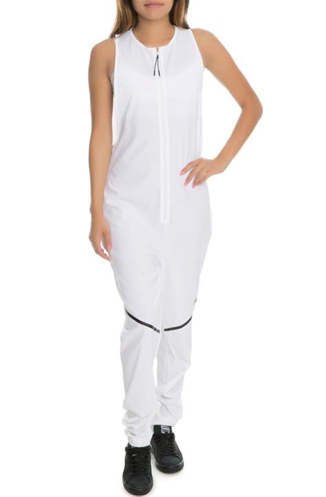 The Puma X Stampd Jumpsuit In White 57260102 Wht