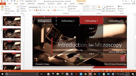 How To Create An Interactive Powerpoint Presentation Youtube