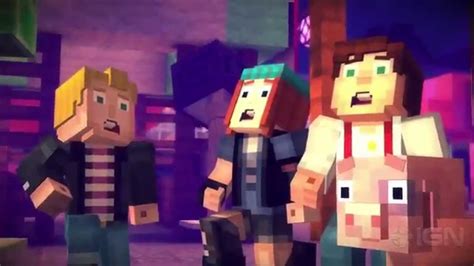 Minecraft Story Mode Meet The Cast Trailer Youtube
