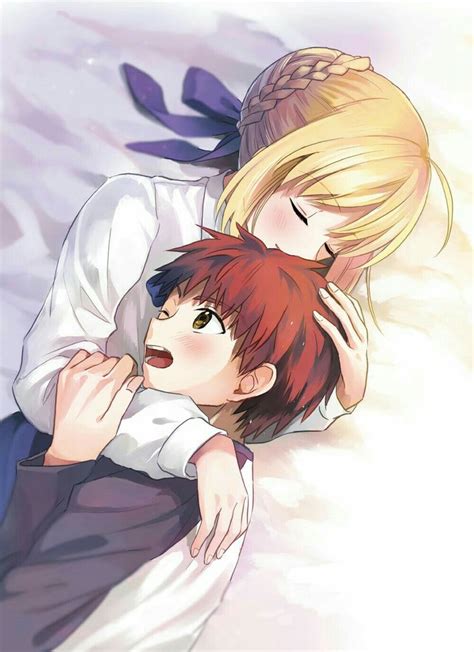 Artoria Pendragon Saber And Shirou Emiya Fate Stay Night Anime Fate