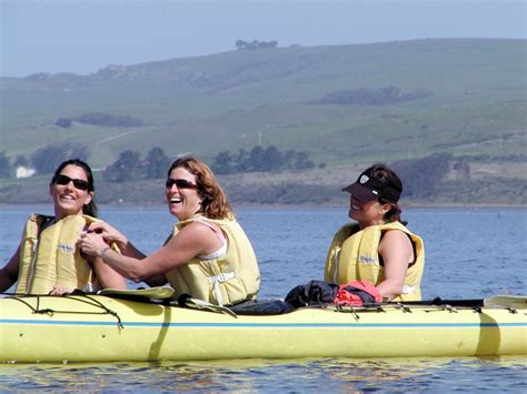 Girls Tour Blue Waters Kayaking Point Reyes California