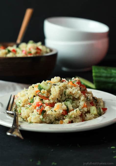 Quinoa Tabbouleh Salad Easy Healthy Recipes