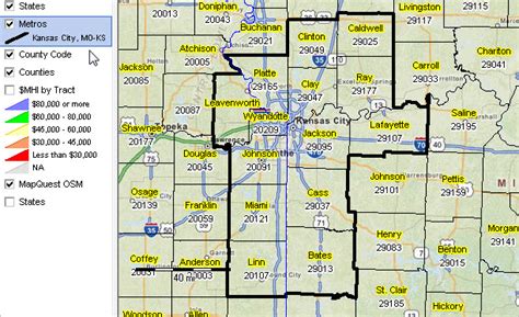 29 Kansas City County Map Maps Online For You