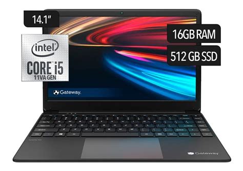 Laptop Gateway Gwtn141 10bl Ultraslim 14 Core I5 Generacion 11va 1135g7