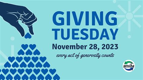 Giving Tuesday Amiba