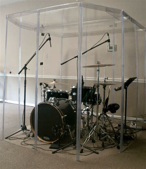 Since new day merged with santa rosa christian church in 2015, i've had the opportunity to help out in the area of sound. Drum Booth Fully Enclosed w/ a door & Sound Proof Room | eBay