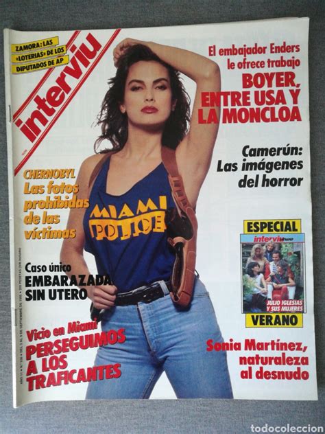 Revista Interviú 538 1986 Sonia Martínez Boyer Buy Magazine Interviú