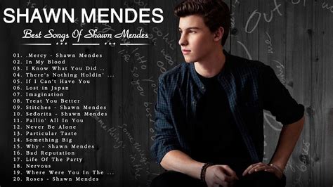 Best Songs Of Shawn Mendes Shawn Mendes Greatest Hits Album 2020 Youtube