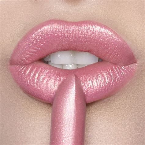 Go See Crème A Sheer Pale Pink With Gold And Rose Shimmer Lipstick