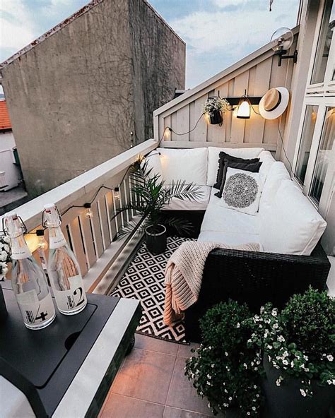 The Best Decorated Small Outdoor Balconies On Pinterest Small Patio