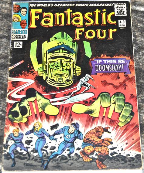 Fantastic Four 49 1966 1961 Series Gdvg Condition